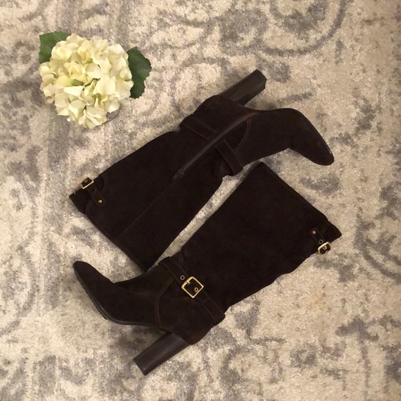 Coach Shoes - COACH | Robyn Boots | Brown Suede | 6.5